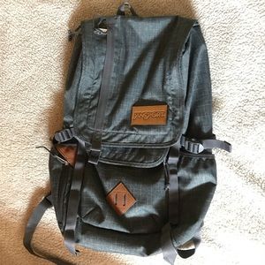 Versatile Jansport Gray Backpack